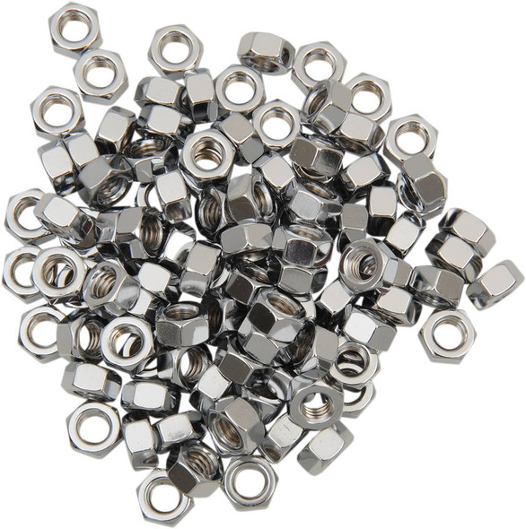 Drag Specialties - DS190659 - Nut - Hex - 5/16"-18 - Chrome