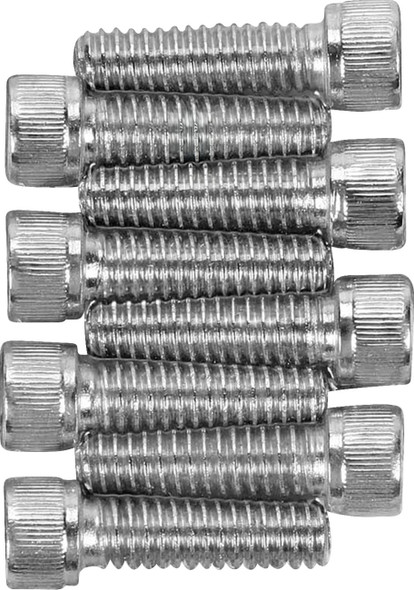 Drag Specialties - DS190680 - Bolt Set - Lifter Base - Knurled/Socket-Head - '76-'99 Harley-Davidson