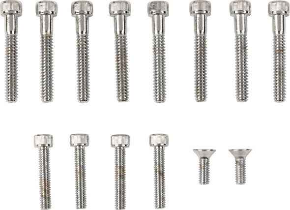 Drag Specialties - DS190719 - Bolt Set - Handlebar Lever/Master Cylinder Cover - '73-'81 Harley-Davidson