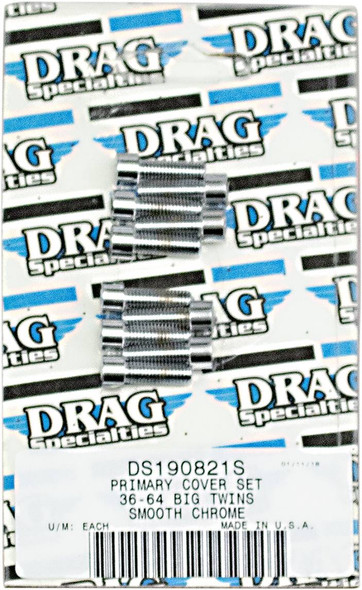 Drag Specialties - DS190821S - Bolt Kit - Primary Cover Only - Socket-Head/Smooth - '36-'64 Harley-Davidson