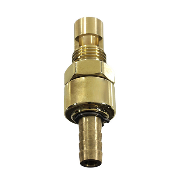 V-Twin - Petcock for S&S "E" Carburetor - Brass