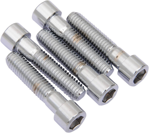 Drag Specialties - DS192305 - Bolts - Socket-Head/Replacement - Smooth/Coarse Thread - 7/16"-14 x 2-1/4" - 5 Pack
