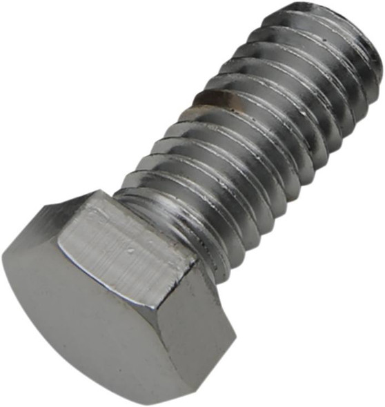 Drag Specialties - DS192335 - Bolts - Hex-Head - Chrome - 7/16"-14 x 1"