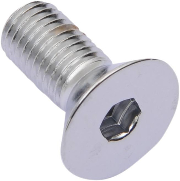 Drag Specialties - DS192369 - Bolts - Flat-Head - Chrome - 5/16"-24 x 1"