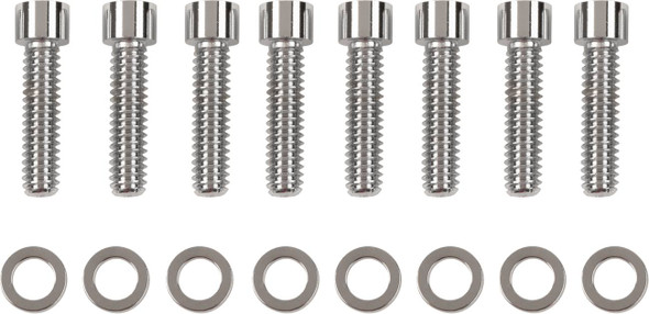 Drag Specialties - DS192397 - Bolt Kit - Lifter Base - Socket-Head - Smooth - '99-'17 Twin Cam