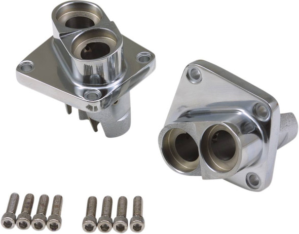 Drag Specialties - DS194025 - Lifter Block - Chrome - Shovelhead