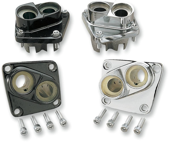 Drag Specialties - DS194025 - Lifter Block - Chrome - Shovelhead