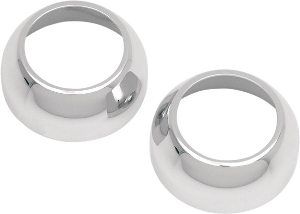 Drag Specialties - DS219995 - Fork Boot Covers - 39 mm