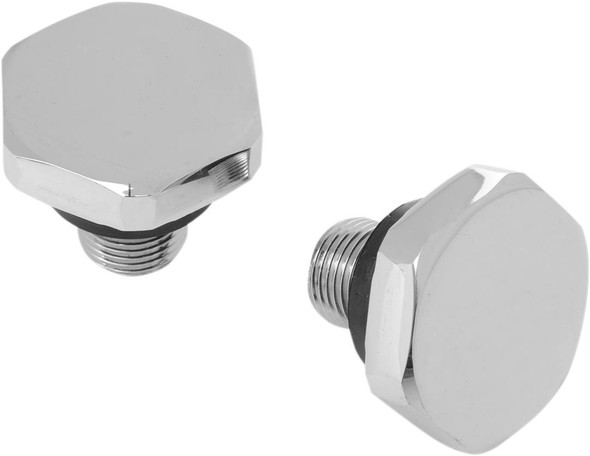 Drag Specialties - DS222787 - Fork Tube Cap - Upper - Chrome