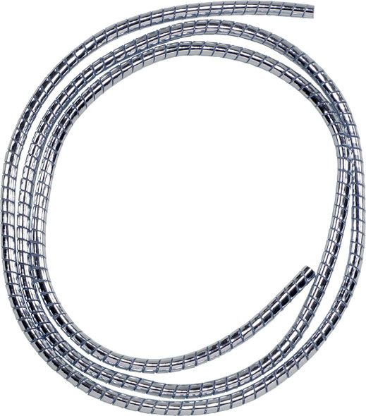 Drag Specialties - DS223000 - Chrome Cable/Wire Covering - 3/16"
