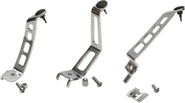 Drag Specialties - DS240022 - Kickstand Extension - Chrome - Dyna