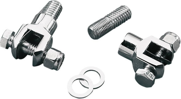 Drag Specialties - DS253485 - Passenger Footpeg Relocator - FXST