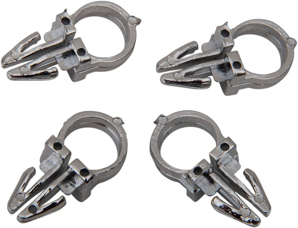 Drag Specialties - DS272333 - Handlebar Wiring Clips- 3/8"