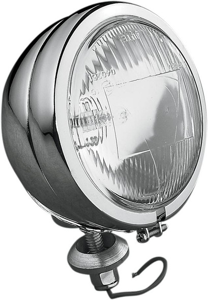 Drag Specialties - DS280010 - Spotlight - Stud Mount - 4-1/2" - Chrome