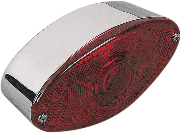 Drag Specialties - DS280455 - Taillight - Cat Eye - Red Lens