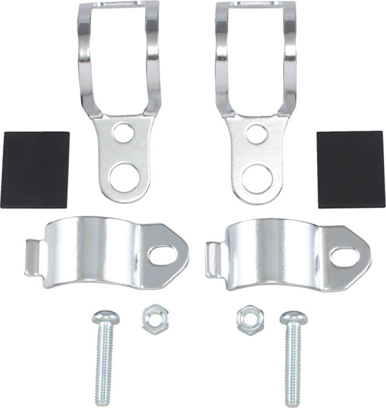 Drag Specialties - DS285052 - Fork-Mount Marker Lite Brackets
