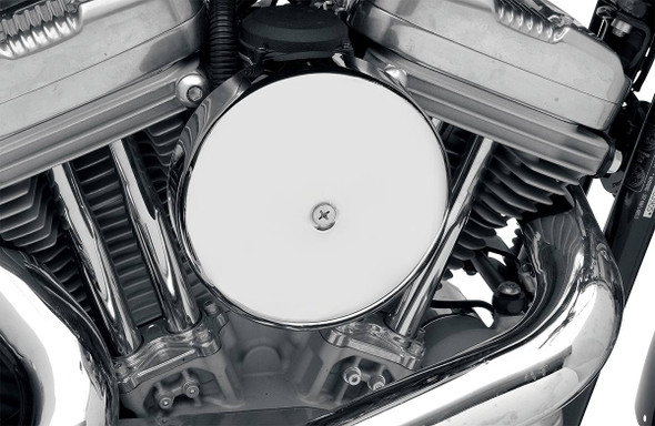 Drag Specialties - DS288903 - 7" Round Air Cleaner - Chrome