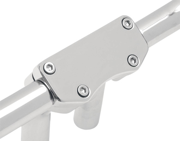 Drag Specialties - DS290651 - Buffalo Handlebar Clamp - Smooth
