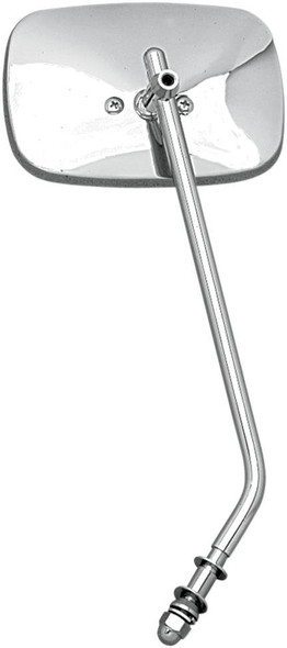 Drag Specialties - DS302110 - Mirror - Die-Cast - Side View - Long - Chrome - Left/Right