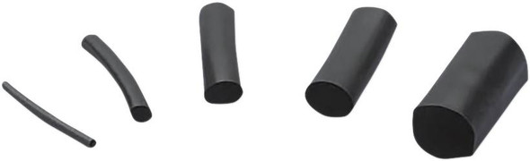 Drag Specialties - DS305191 - Shrink Tube .250" to .125" - 5' - Black