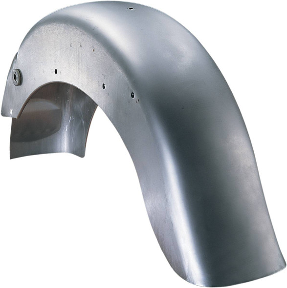 Drag Specialties - DS380055 - Smooth Rear Fender - without Taillight/Turn Signal Mount - Steel
