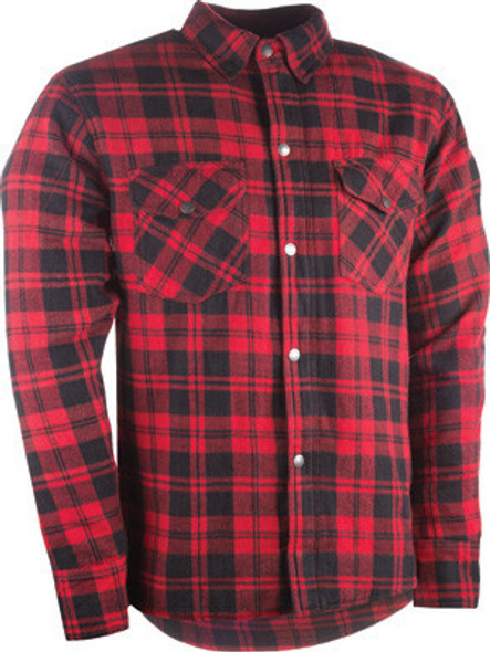 Highway 21 Marksman Riding Flannel - Red