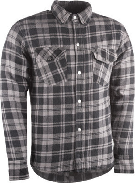 Highway 21 Marksman Riding Flannel - Grey Highway 21 Marksman Riding Flannel - Grey