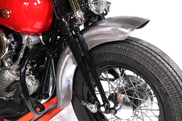 V-Twin - 50-0474 - Raw Spring Fork Front Fender