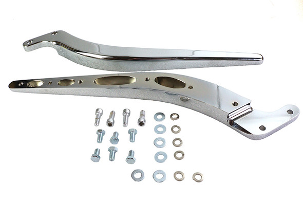 V-Twin - 50-0583 - Curved Fender Strut Set Chrome