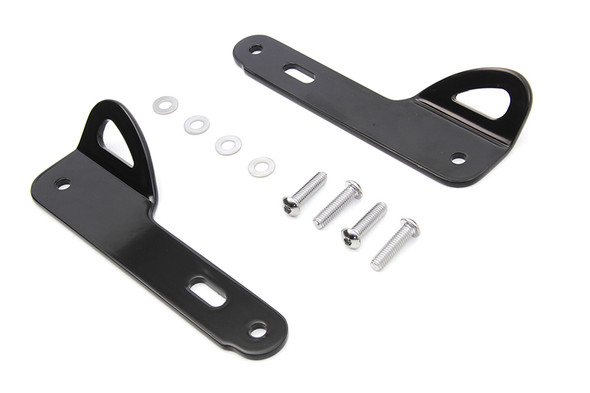 V-Twin - 50-0623 - Black Tie Down Bracket Kit