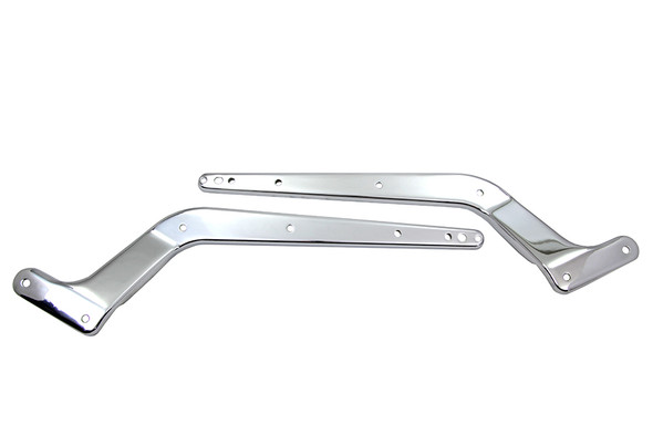 V-Twin - 50-0652 - Replica Rear Fender Strut Set Chrome