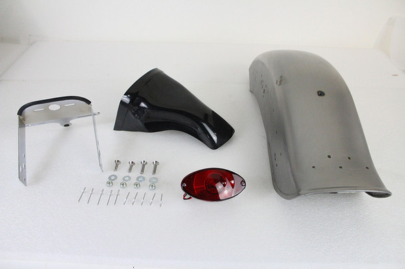 V-Twin - 50-0787 - XL Bobbed Rear Fender Kit - Fits 1982-1993 Harley-Davidson XL