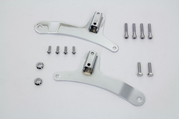 V-Twin - 50-0808 - Sissy Bar Side Plates