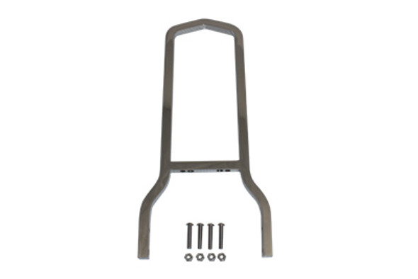 V-Twin - 50-0841 - 16 inch Tall Chrome Sissy Bar Back