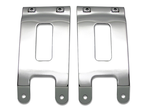 V-Twin - 50-0910 - Fender Mount Bracket Set Chrome