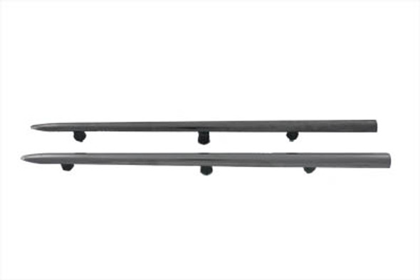 V-Twin - 50-0951 - Stainless Steel Front Fender Tip Side Rails
