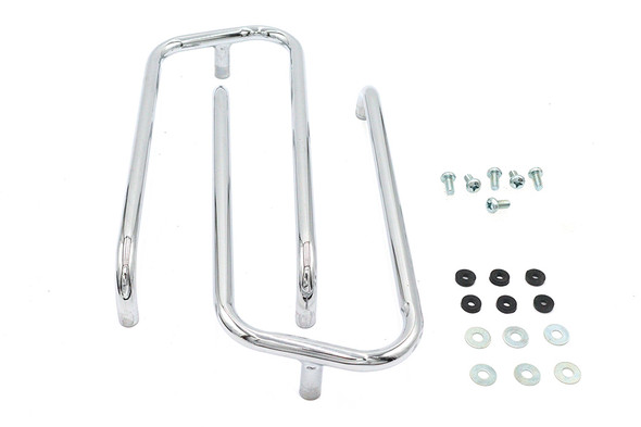 V-Twin - 50-0959 - Chrome Saddlebag Trim Rail Kit