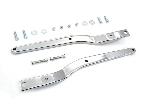 V-Twin - 50-0979 - Replica Rear Fender Strut Set Chrome