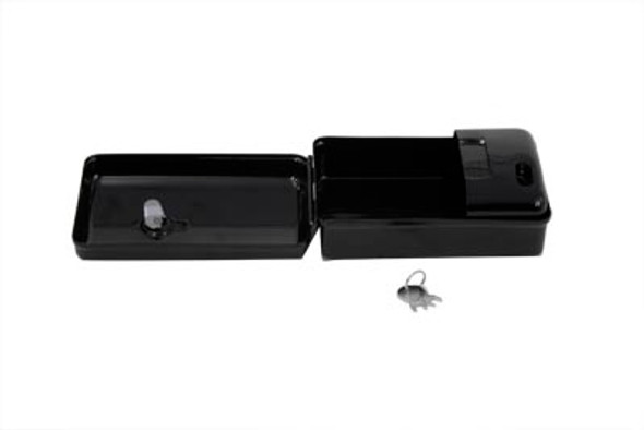 V-Twin - 50-0983 - Rectangular Black Tool Box
