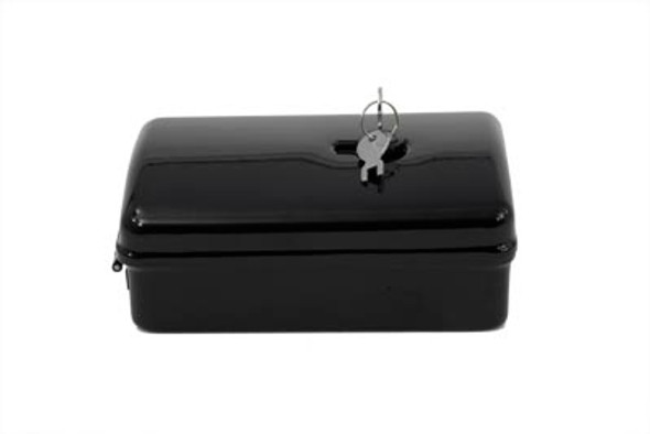 V-Twin - 50-0983 - Rectangular Black Tool Box