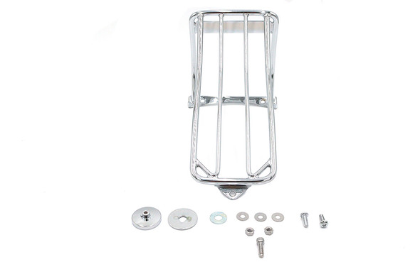 V-Twin - 50-0989 - Wyatt Gatling Chrome Luggage Rack