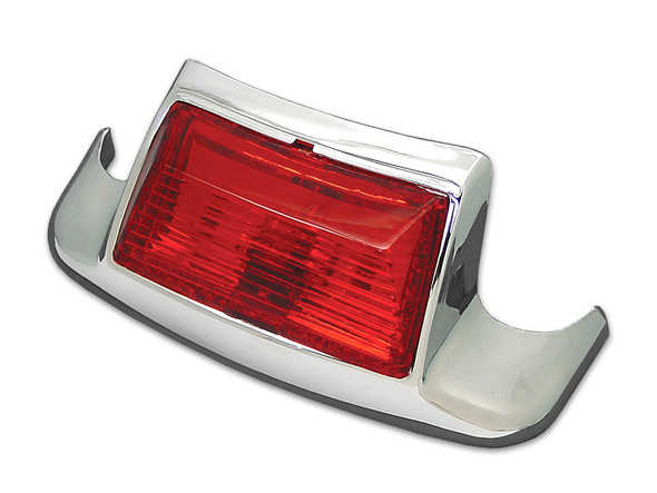 V-Twin - 50-1026 - Chrome Rear Fender Tip with Light