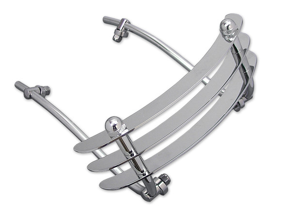 V-Twin - 50-1037 - Chrome Front Fender Trim Bumper Grill
