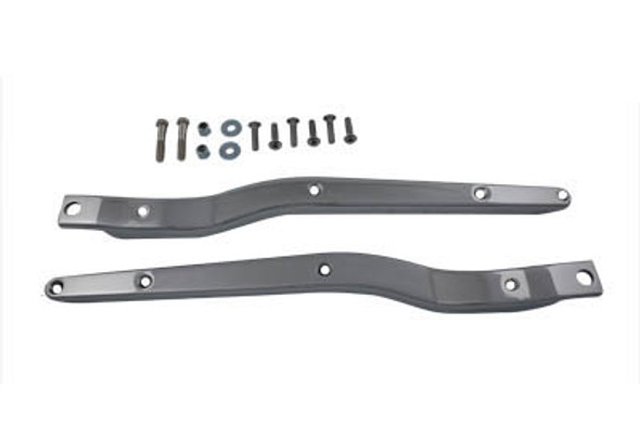 V-Twin - 50-1072 - FLH Rear Fender Strut Set Chrome with 5 Holes