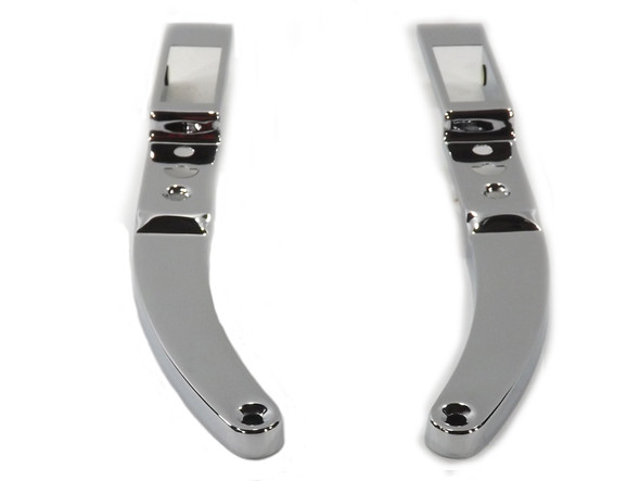 V-Twin - 50-1092 - Rear Fender Strut Cover Set Chrome
