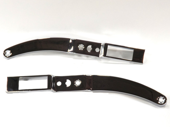 V-Twin - 50-1092 - Rear Fender Strut Cover Set Chrome