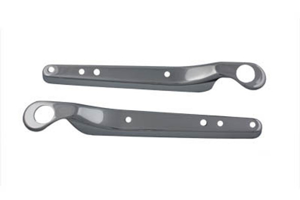 V-Twin - 50-1093 - Rear Fender Strut Cover Set Chrome