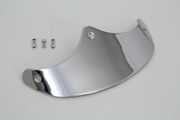 V-Twin - 50-1118 - Smooth Front Fender Tip Chrome