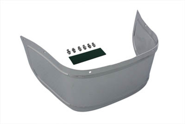 V-Twin - 50-1133 - Smooth Chrome Lower Fender Trim Skirt