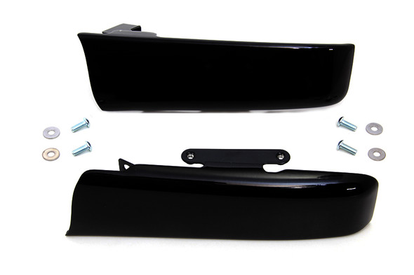 V-Twin - 50-1201 - Saddlebag Filler Strap Kit Black